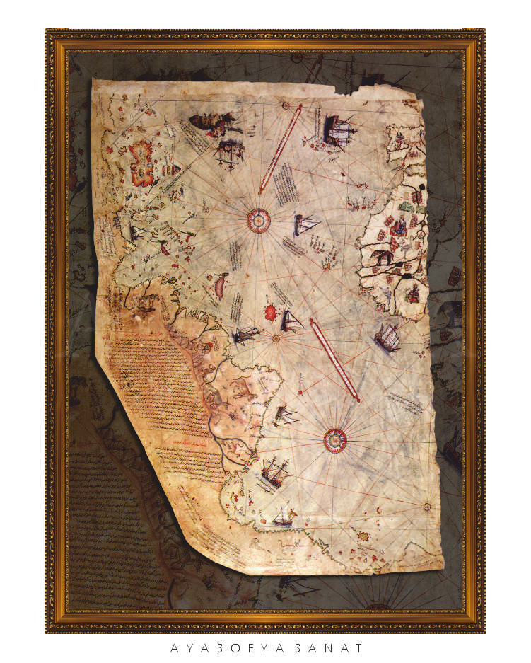 Piri Reis Haritası 150