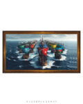 Türk Devlet Sancakları Gemi Tasviri No. 90